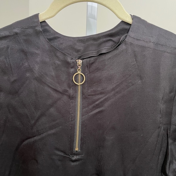 LINE + DOT BLACK TOP - Picture 2 of 4